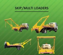 Technical Specifications of 7-10 m3 capacity Chain Arm roll truck/ skip loader: