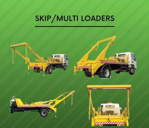 Technical Specifications of 7-10 m3 capacity Chain Arm roll truck/ skip loader: